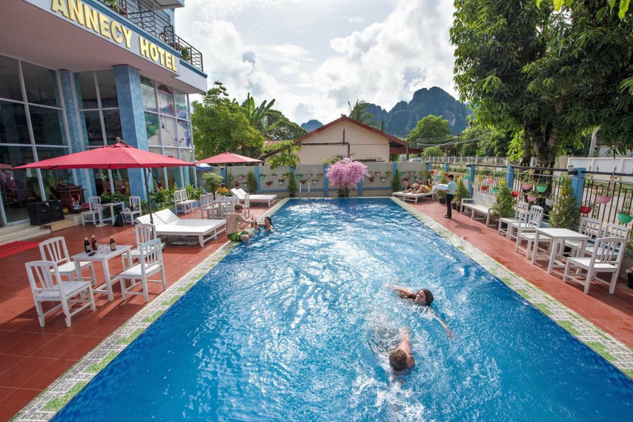 Annecy Hotel Vang Vieng Exteriér fotografie