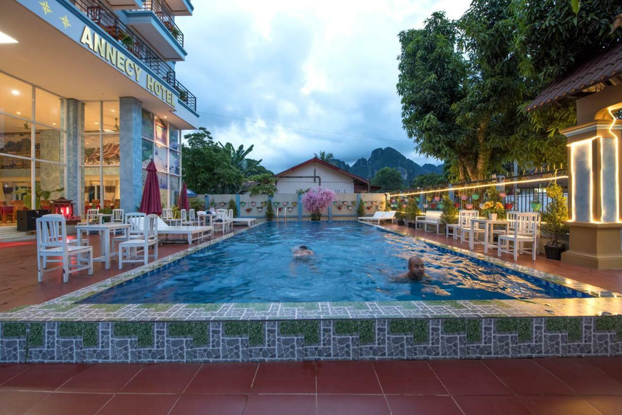 Annecy Hotel Vang Vieng Exteriér fotografie