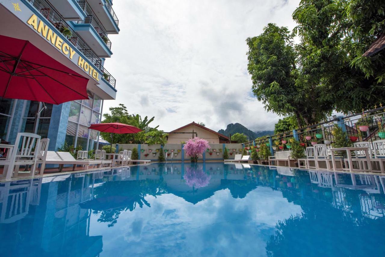 Annecy Hotel Vang Vieng Exteriér fotografie